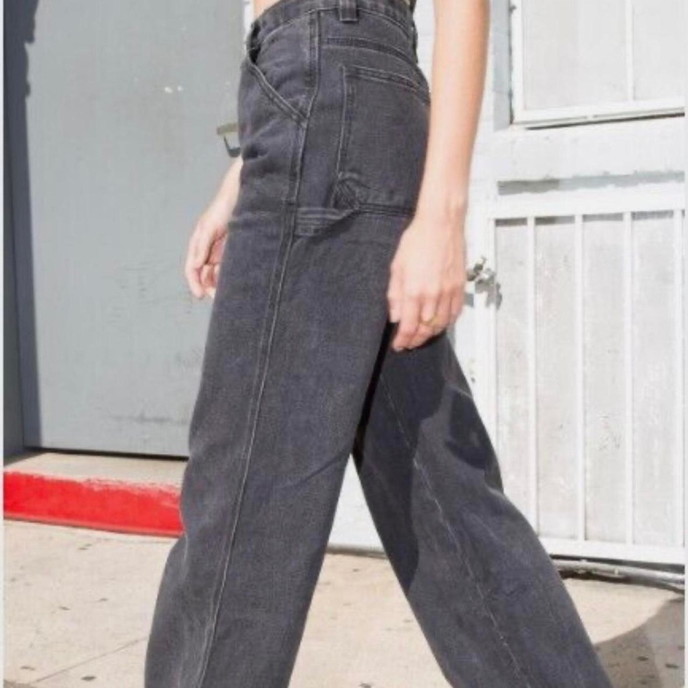 brandy melville black jeans cargo